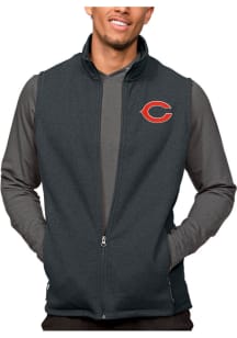 Antigua Chicago Bears Mens Charcoal Course Sleeveless Jacket
