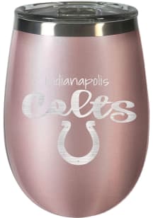 Indianapolis Colts 10oz Rose Gold Stemless Wine Stainless Steel Stemless
