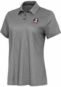 Antigua Anaheim Ducks Womens White Rings Short Sleeve Polo Shirt