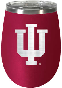 Red Indiana Hoosiers 10oz BLUSH Stainless Steel Stemless