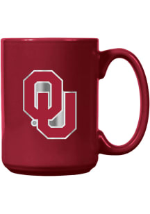Oklahoma Sooners 15oz Red Mug