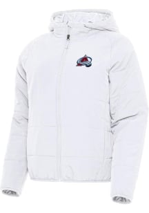 Antigua Colorado Avalanche Womens White Universe Filled Jacket