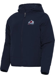 Antigua Colorado Avalanche Womens Navy Blue Universe Filled Jacket