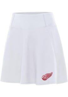 Antigua Detroit Red Wings Womens White Chip Skort Skirt