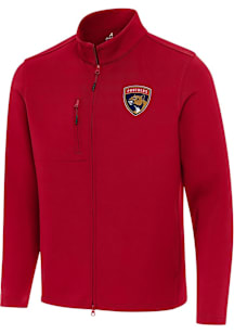 Antigua Florida Panthers Mens Red Objection Light Weight Jacket