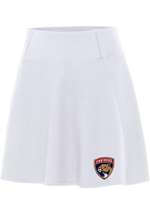 Antigua Florida Panthers Womens White Chip Skort Skirt