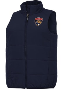 Antigua Florida Panthers Womens Navy Blue Experience Vest