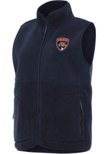 Antigua Florida Panthers Womens Navy Blue Nostalgic Vest