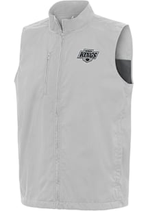 Antigua Los Angeles Kings Mens Grey Brisk Sleeveless Jacket
