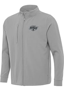 Antigua Los Angeles Kings Mens Grey Regard Light Weight Jacket