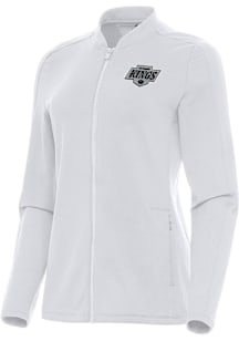 Antigua Los Angeles Kings Womens White Continual Light Weight Jacket