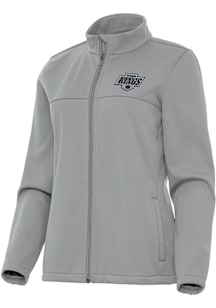 Antigua Los Angeles Kings Womens Grey Links Light Weight Jacket