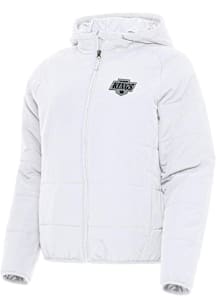 Antigua Los Angeles Kings Womens White Universe Filled Jacket