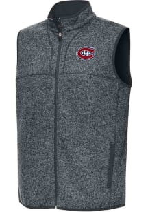 Antigua Montreal Canadiens Mens Grey Fortune Sleeveless Jacket