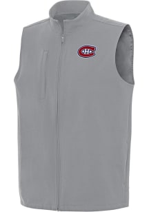 Antigua Montreal Canadiens Mens Grey Regard Sleeveless Jacket