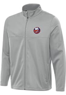Antigua New York Islanders Mens Grey Links 2 Light Weight Jacket