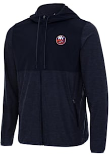 Antigua New York Islanders Mens Navy Blue Sway Light Weight Jacket
