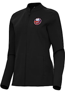 Antigua New York Islanders Womens Black Regard Light Weight Jacket