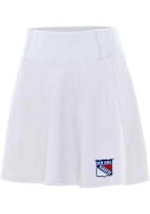 Antigua New York Rangers Womens White Chip Skort Skirt