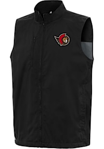Antigua Ottawa Senators Mens Black Brisk Sleeveless Jacket