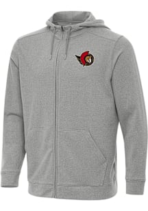 Antigua Ottawa Senators Mens Grey Effortless Light Weight Jacket