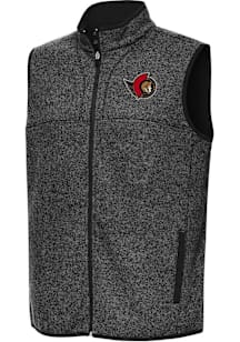 Antigua Ottawa Senators Mens Black Fortune Sleeveless Jacket