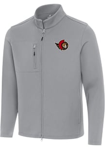 Antigua Ottawa Senators Mens Grey Objection Light Weight Jacket