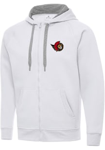 Antigua Ottawa Senators Mens White Victory Big and Tall Light Weight Jacket