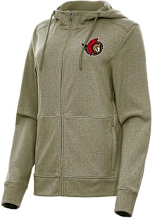 Antigua Ottawa Senators Womens Olive Seeker Light Weight Jacket