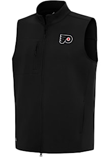 Antigua Philadelphia Flyers Mens Black Demand Sleeveless Jacket