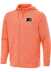 Antigua Philadelphia Flyers Mens Orange Effortless Light Weight Jacket