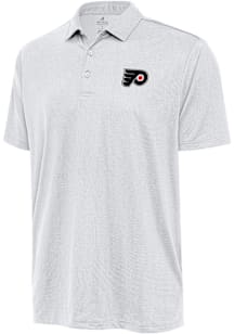 Antigua Philadelphia Flyers White Ellipse Big and Tall Polo