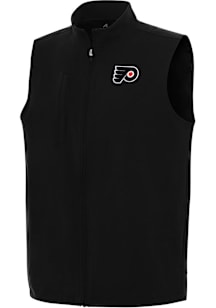 Antigua Philadelphia Flyers Mens Black Regard Sleeveless Jacket