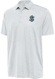 Antigua Seattle Kraken White Ellipse Big and Tall Polo