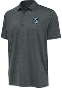Antigua Seattle Kraken Grey Ellipse Big and Tall Polo