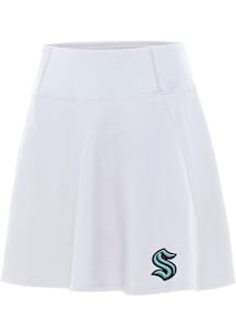 Antigua Seattle Kraken Womens White Chip Skort Skirt