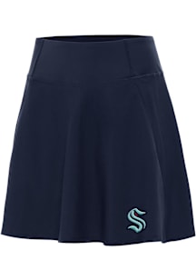 Antigua Seattle Kraken Womens Navy Blue Chip Skort Skirt