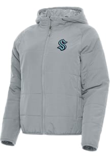 Antigua Seattle Kraken Womens Grey Universe Filled Jacket