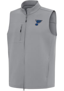 Antigua St Louis Blues Mens Grey Demand Sleeveless Jacket