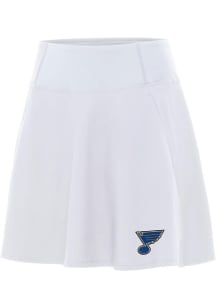 Antigua St Louis Blues Womens White Chip Skort Skirt
