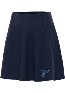 Antigua St Louis Blues Womens Navy Blue Chip Skort Skirt