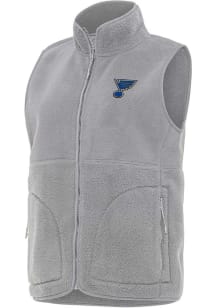 Antigua St Louis Blues Womens Grey Nostalgic Vest