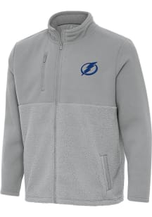 Antigua Tampa Bay Lightning Mens Grey Daily Fused Medium Weight Jacket