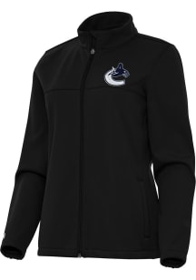 Antigua Vancouver Canucks Womens Black Links Light Weight Jacket
