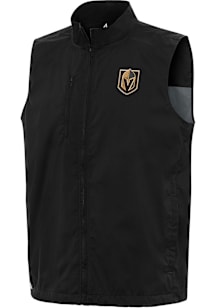 Antigua Vegas Golden Knights Mens Black Brisk Sleeveless Jacket