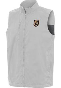 Antigua Vegas Golden Knights Mens Grey Brisk Sleeveless Jacket