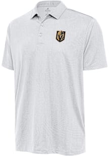 Antigua Vegas Golden Knights Mens White Ellipse Short Sleeve Polo