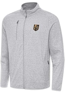 Antigua Vegas Golden Knights Mens Grey Hold Up Light Weight Jacket