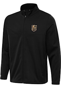 Antigua Vegas Golden Knights Mens Black Links 2 Light Weight Jacket