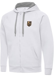 Antigua Vegas Golden Knights Mens White Victory Big and Tall Light Weight Jacket